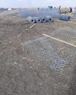 Woven Gabion Boxes/Stone Cage Gabion Boxes.