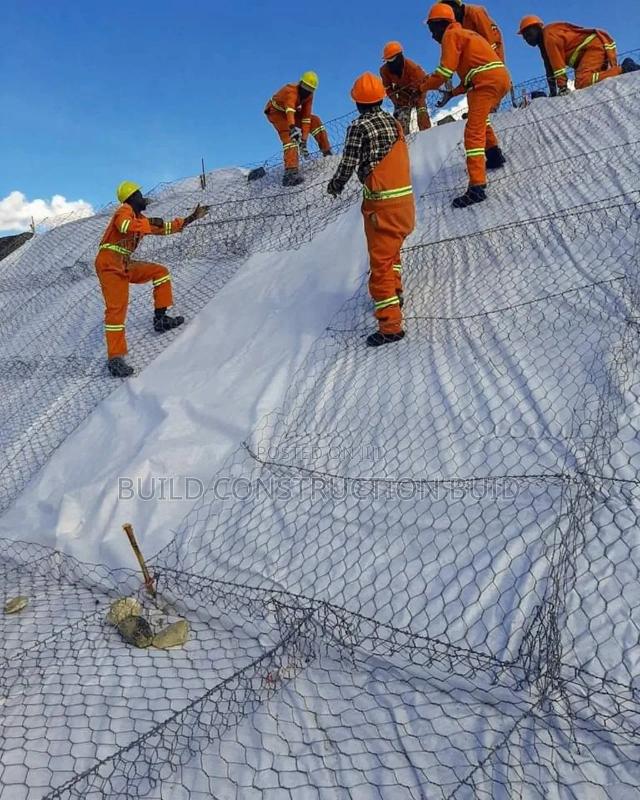 Woven Gabion Baskets/Gabion Boxes.