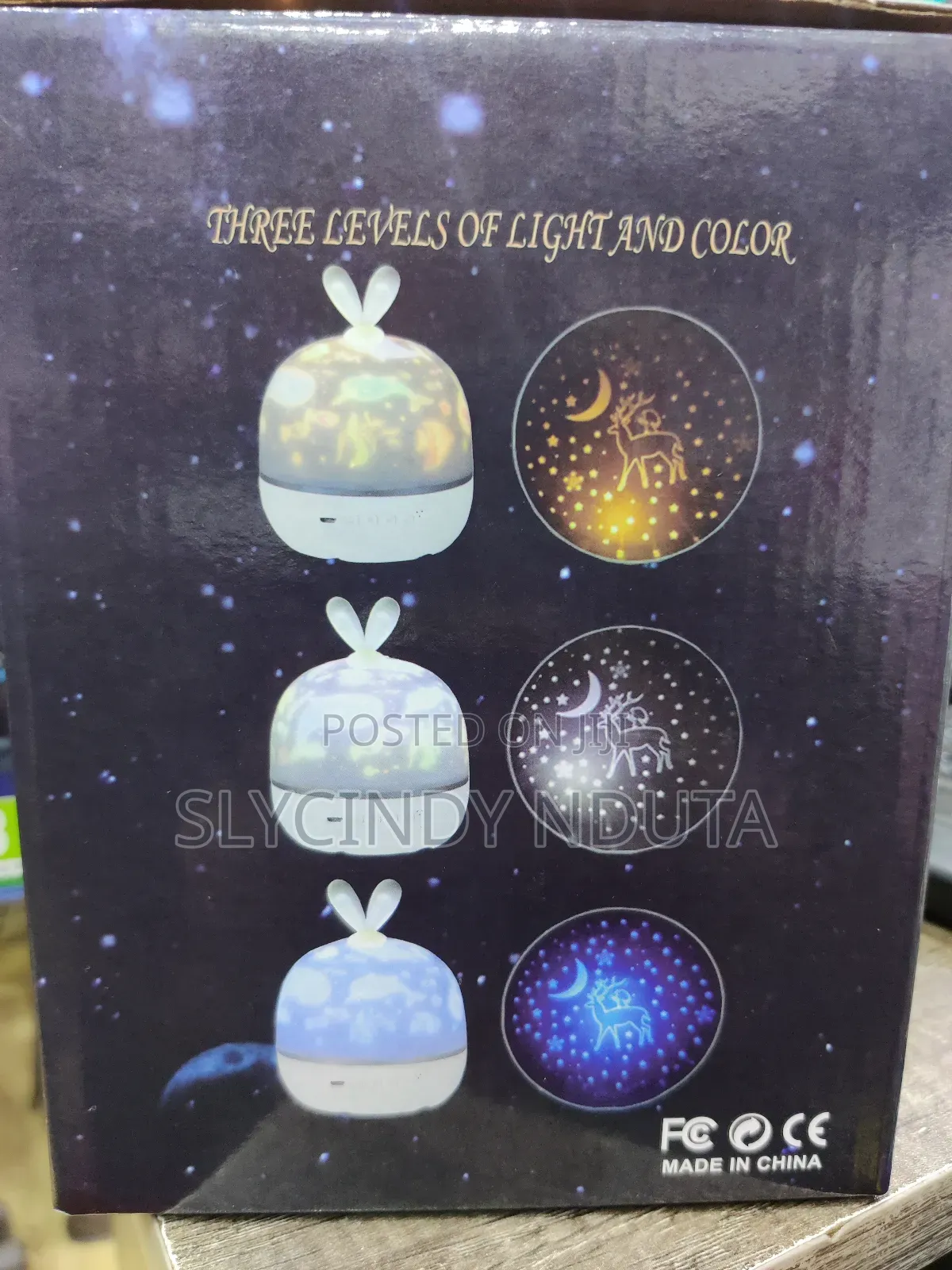 6 Themes Star Light Rotating Projection Lamp