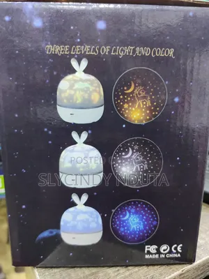 6 Themes Star Light Rotating Projection Lamp