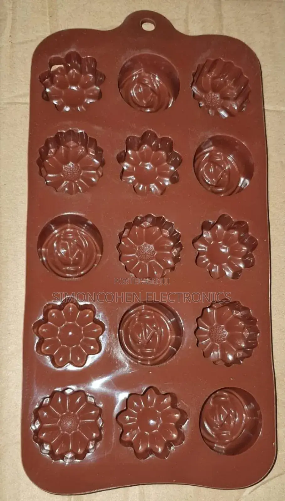 15 Slots Chocolate Moulds