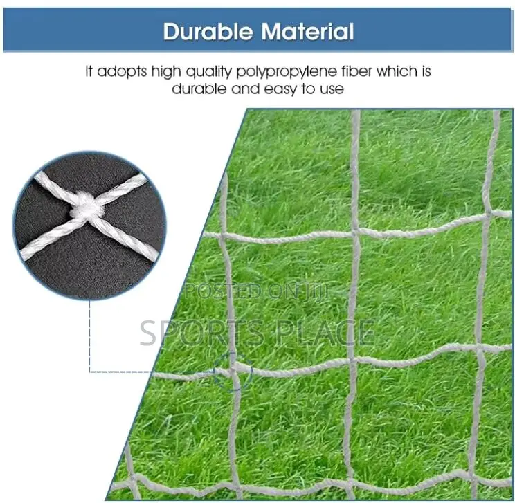 Professional Football Full Size Goalpost Net - A Pair