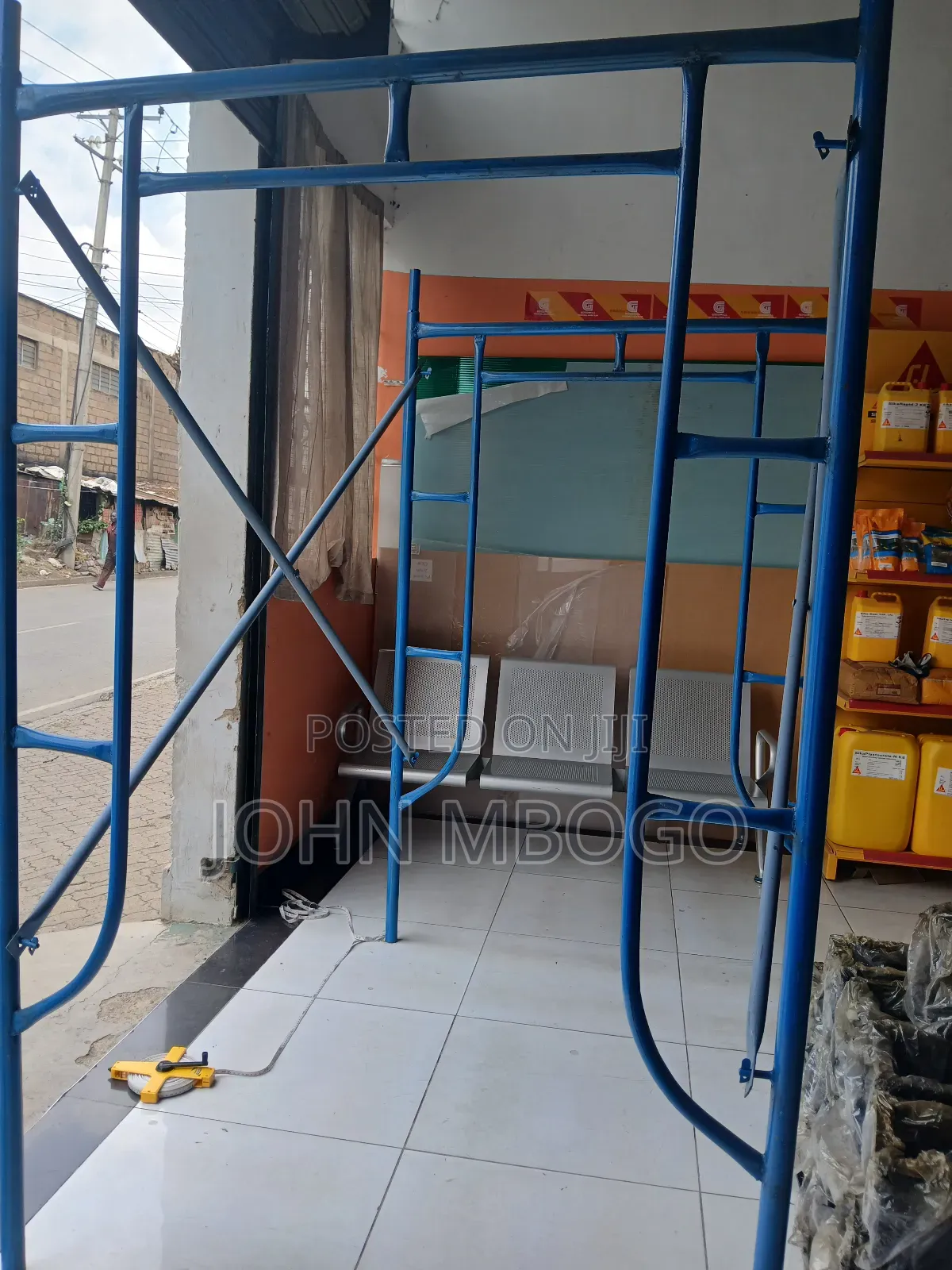 Steel Scaffolding Frames.