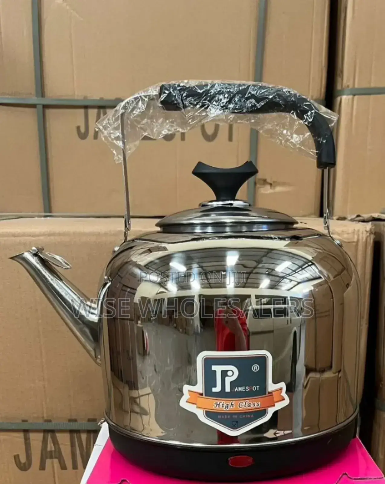 Jamespot Stainless Steel 7.5ltrs Electric Cordless Kettle√^^