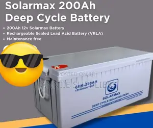 Solarmax 200ah Deep Cycle Solar Battery