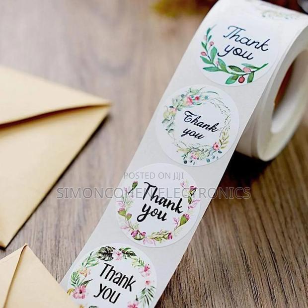 Thank You Stickers Notes Roll - main view
