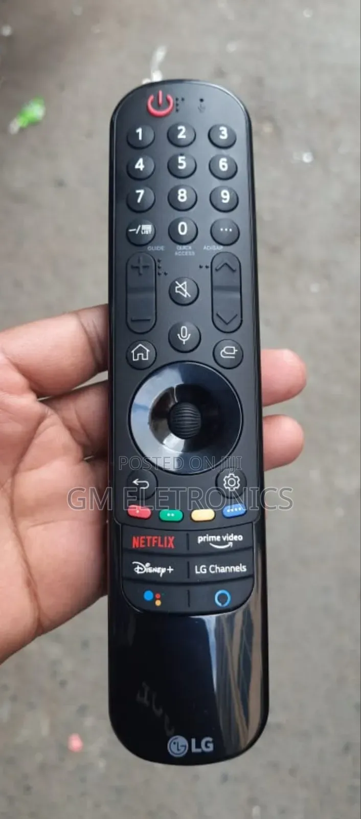 Voice Magic LG Remotes With Cursor Movement Detector.