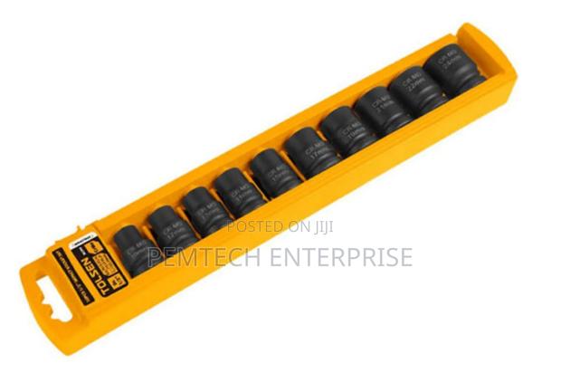 (Industrial) 10pcs 1/2” Impact Socket Set 10-24mm - main view