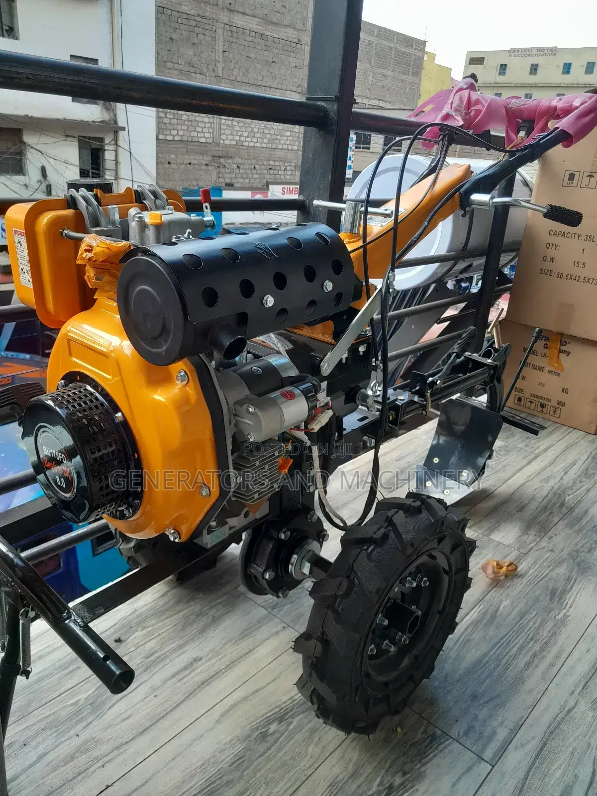 9hp Benford Walking Tractor With Accessories