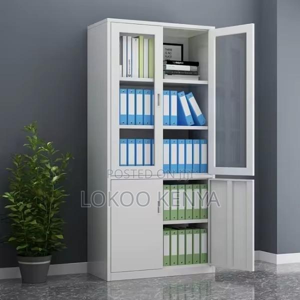 Office Cabinet: 2-Door Steel Office Storage Cabinet