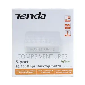Tenda 5-Port Ethernet Switch S105