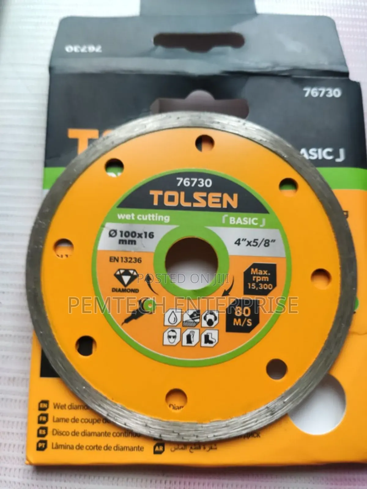 Wet Diamond Cutting Disc (4" | 4.5"
