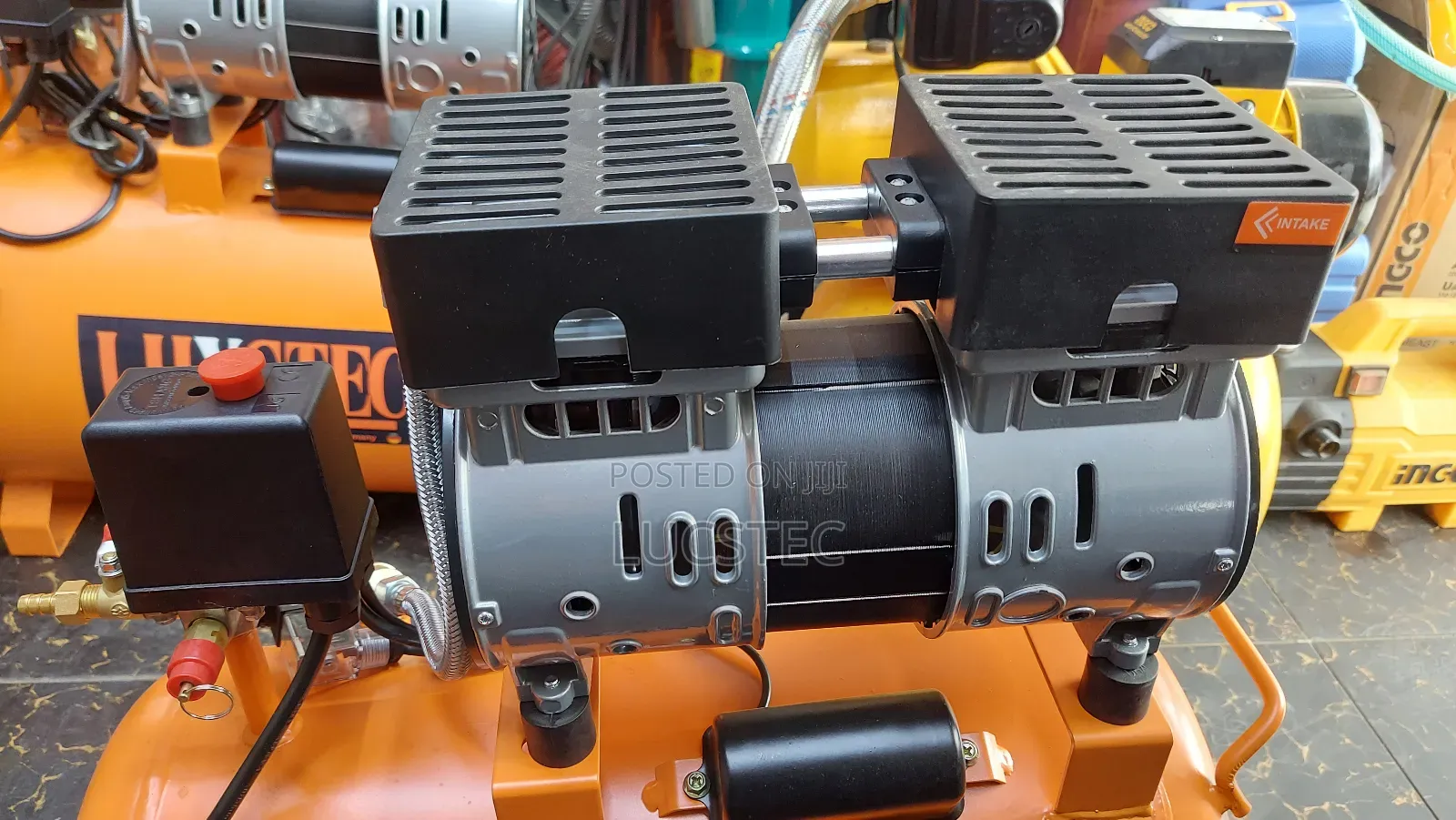 Heavy Duty Silent Air Compressor 25litres
