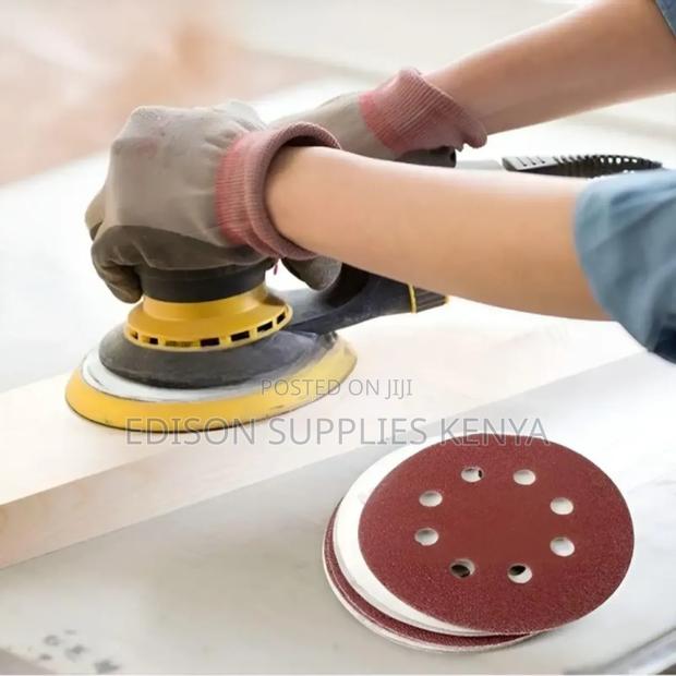 Tolsen 80 Grit Sanding Sheet 125mm/5" 5pcs Per Pack - thumbnail 3