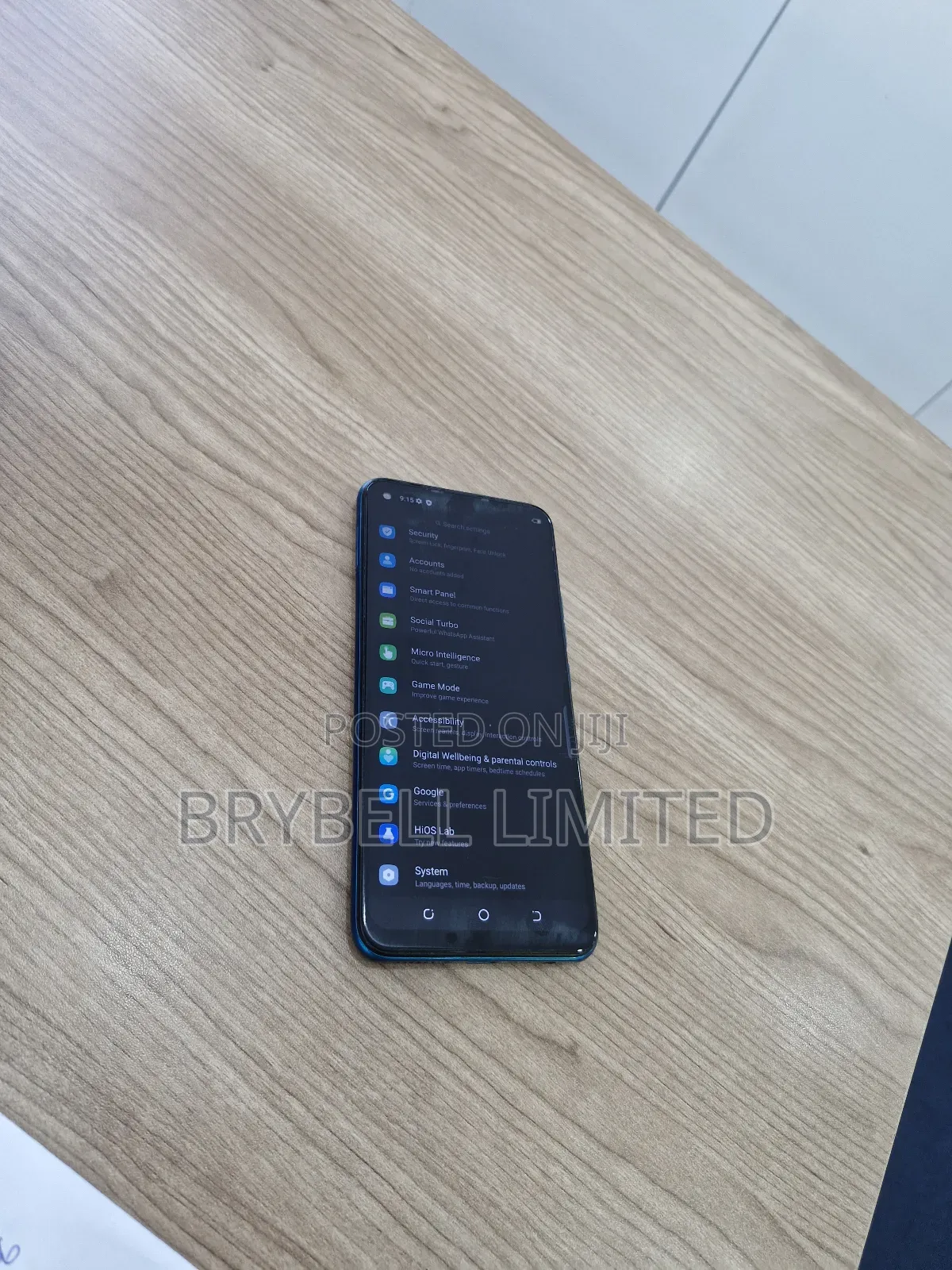 Tecno Camon 15 Air 64 GB Blue