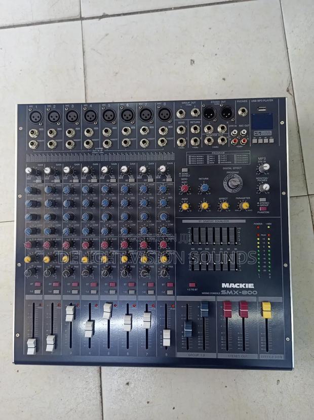 Mixer 8 Channel Plain - main view