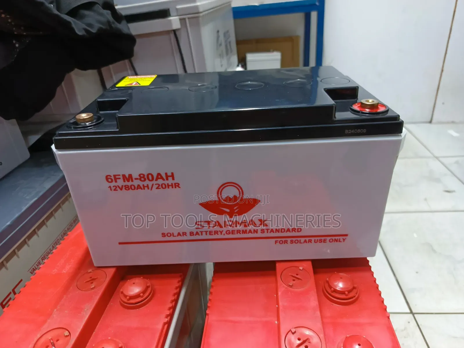 Starmax 80ah 12v Solar Battery