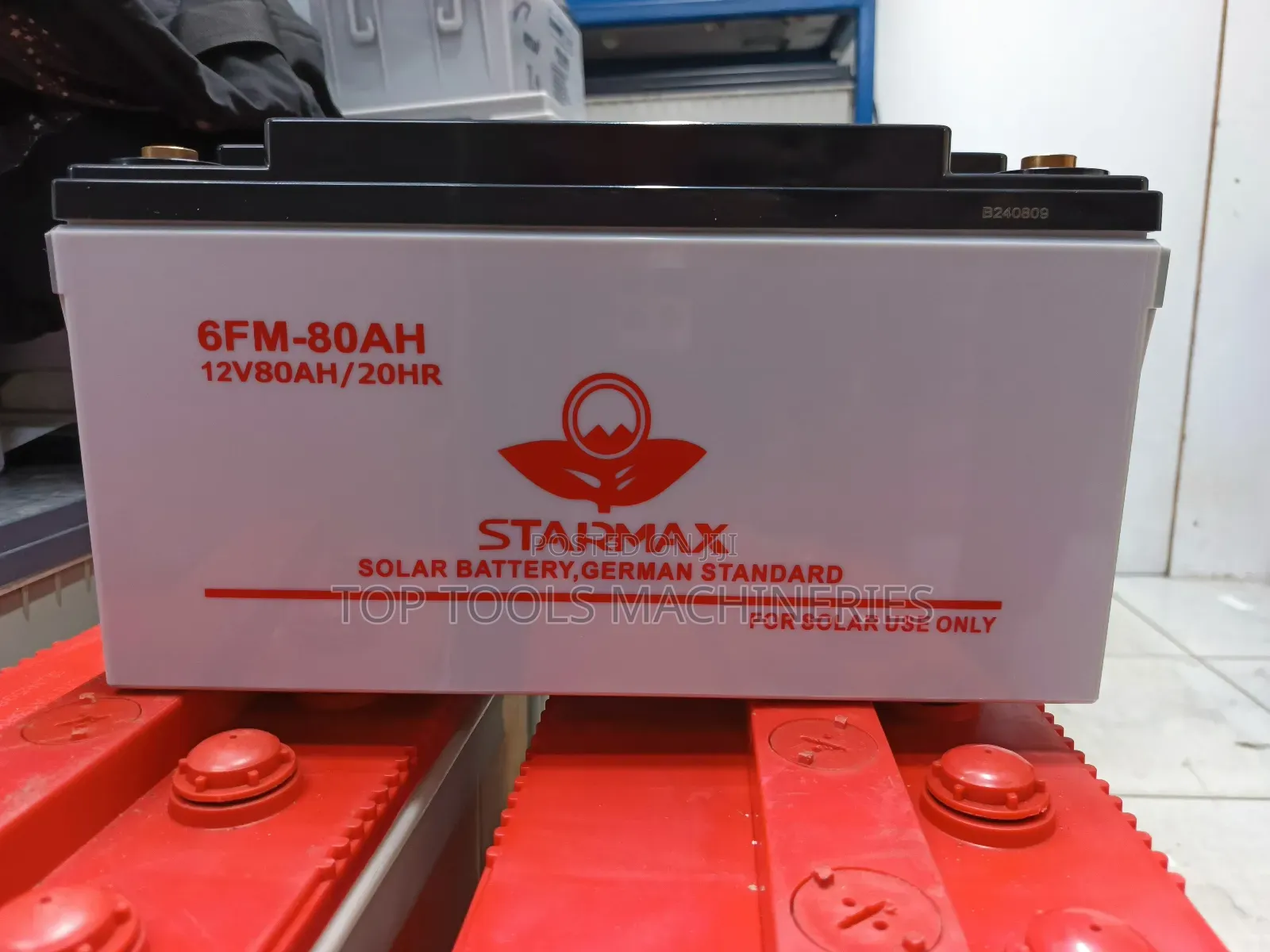 Original Starmax 80ah 12V Deep Cycle Battery