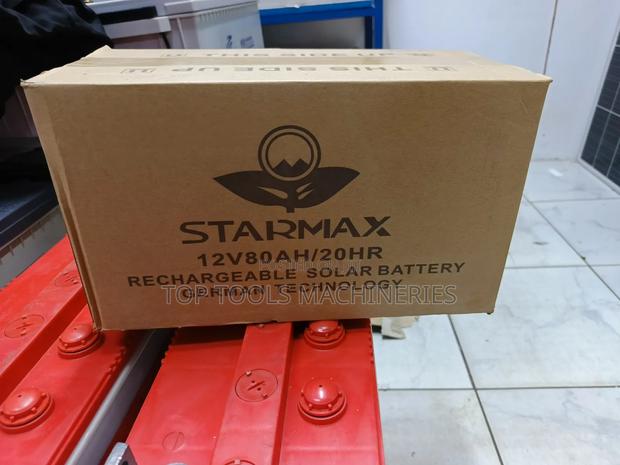 Original Starmax 80ah 12V Deep Cycle Battery - thumbnail 3