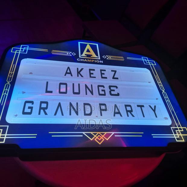 Customizable VIP LED Message Board - main view