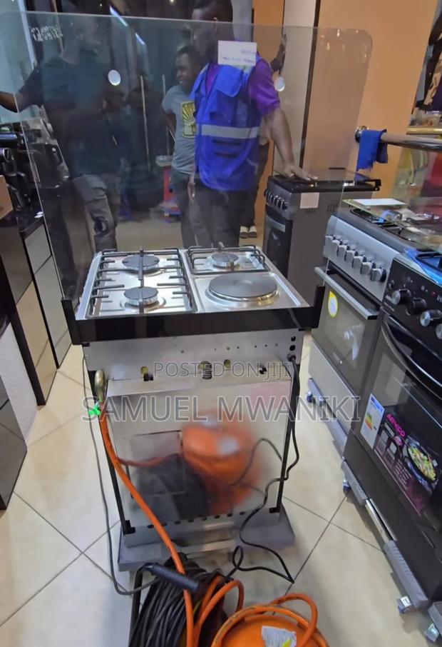 Nunix 3 Gas + 1 Electric Standing Cooker 50 By 55 - thumbnail 5