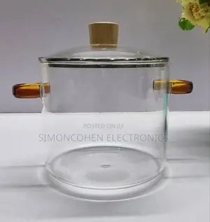 Classy Borosilicate Cooking Clear Pot