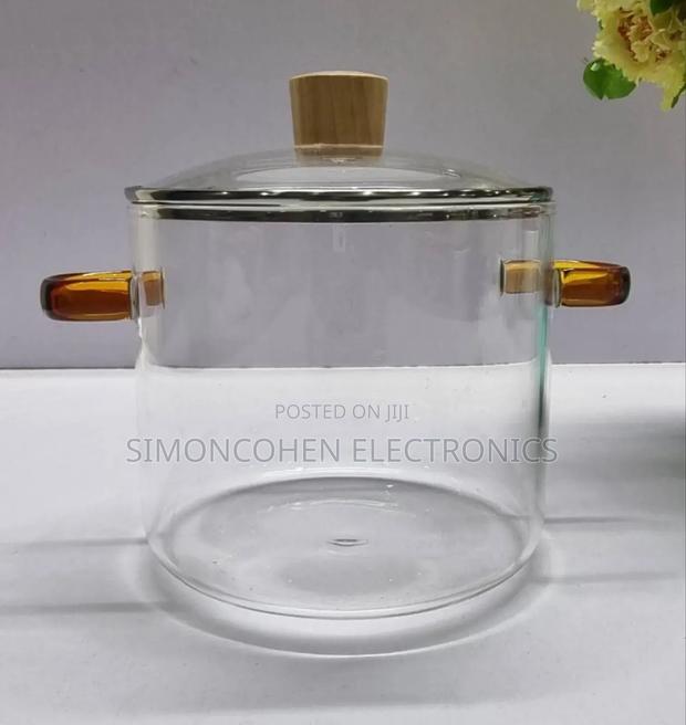 Classy Borosilicate Cooking Clear Pot