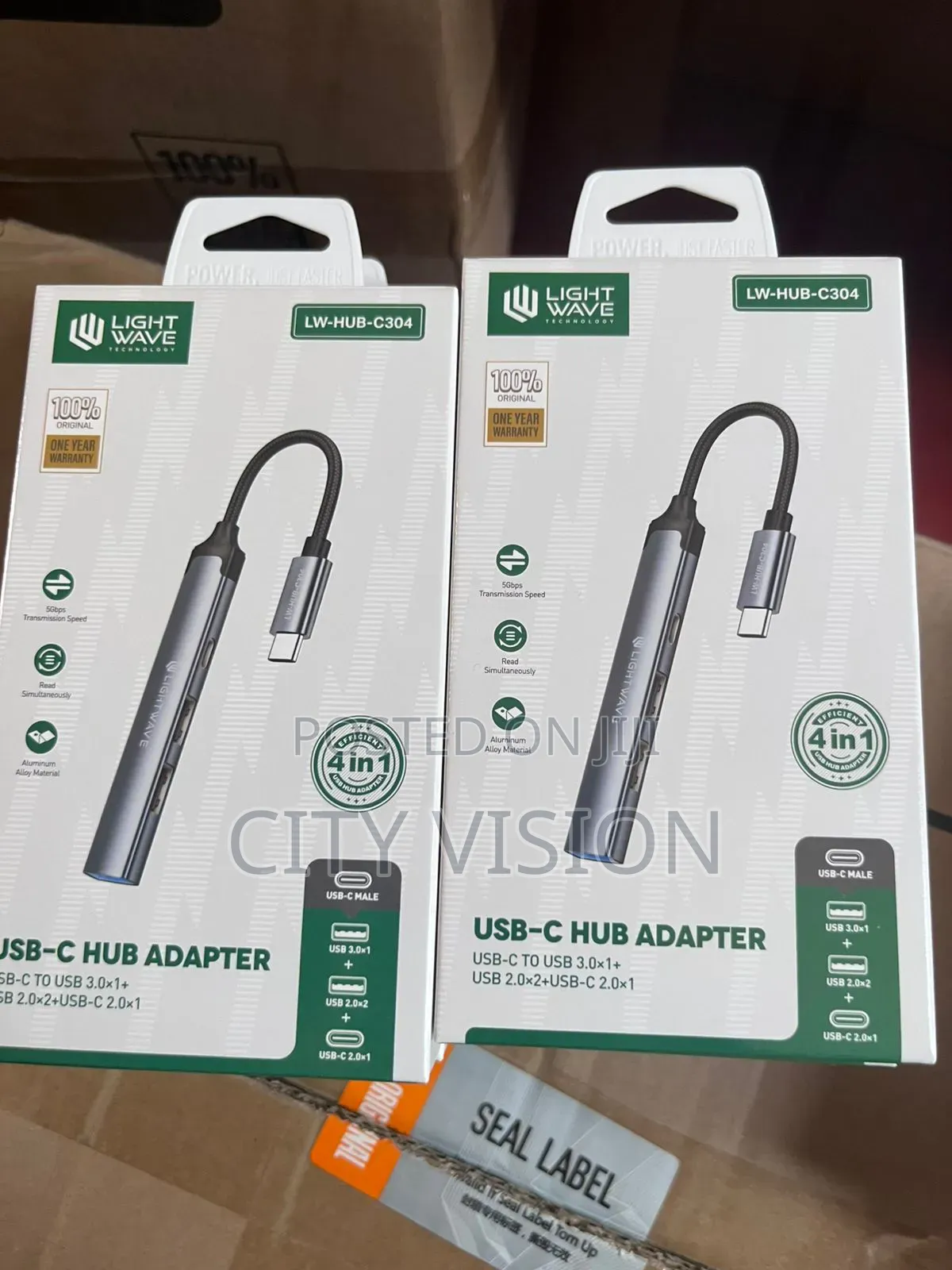 Lightwave Usb C Hub Adapter 4 in 1 Usb Hub C304