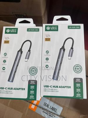 Lightwave Usb C Hub Adapter 4 in 1 Usb Hub C304 - main view