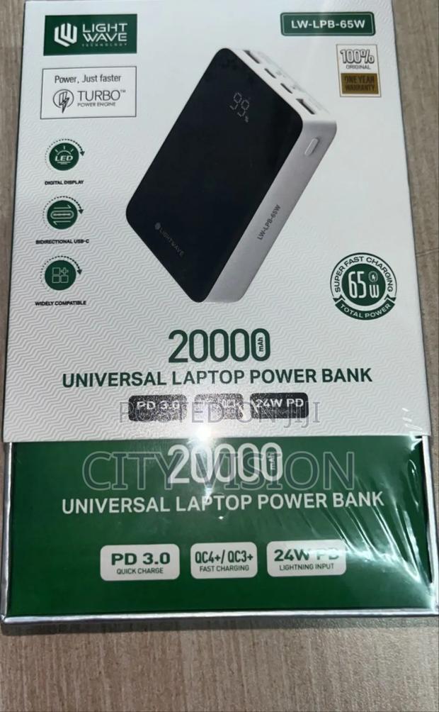 20000mah Powerbank 65W Lightwave - main view