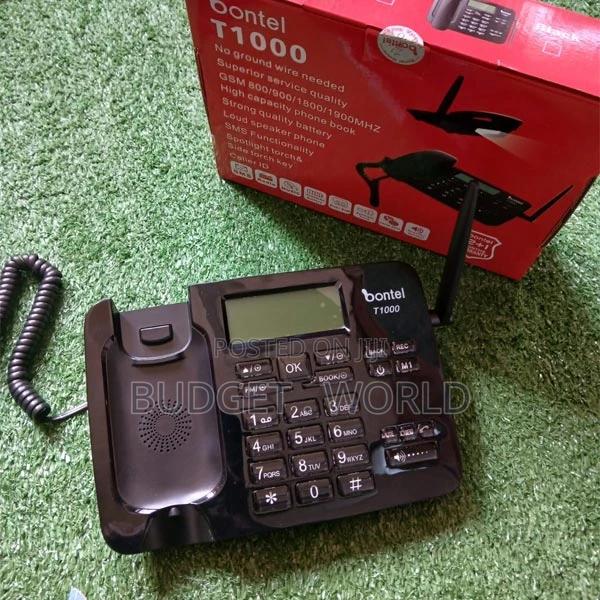 Bontel T1000 GSM Fixed Wireless Landline Desktop Phone -Dual