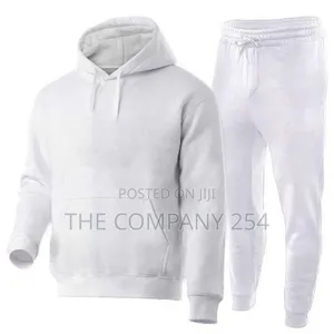 Heavy Plain Quality Unisex Tracksuit Sweatsuits Hooded Dope