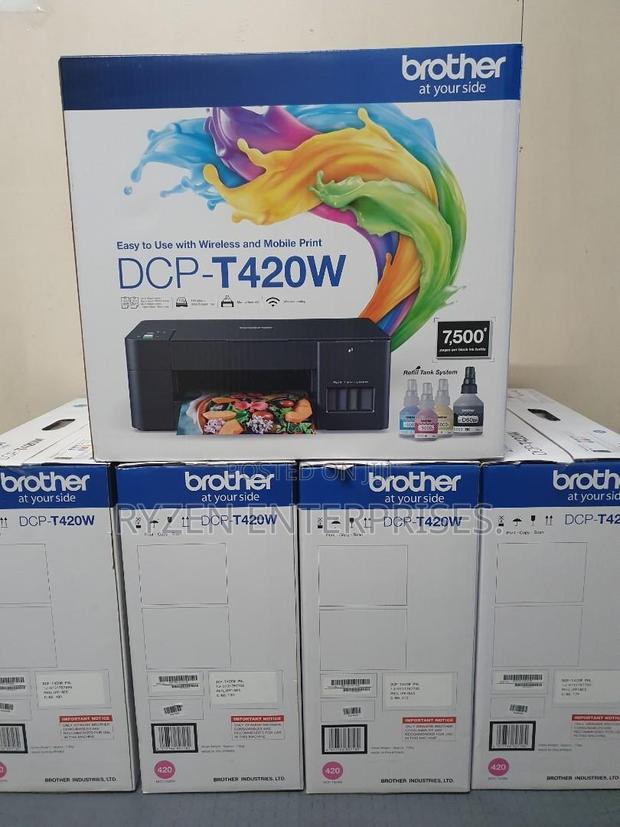 Dcp-t420w Brother Printer- T420w All In One Wireless Printer