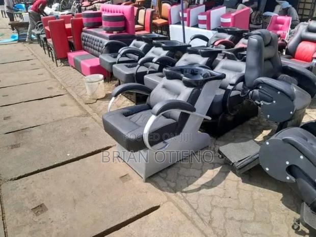 Silver Base Shampoo Sink - main view