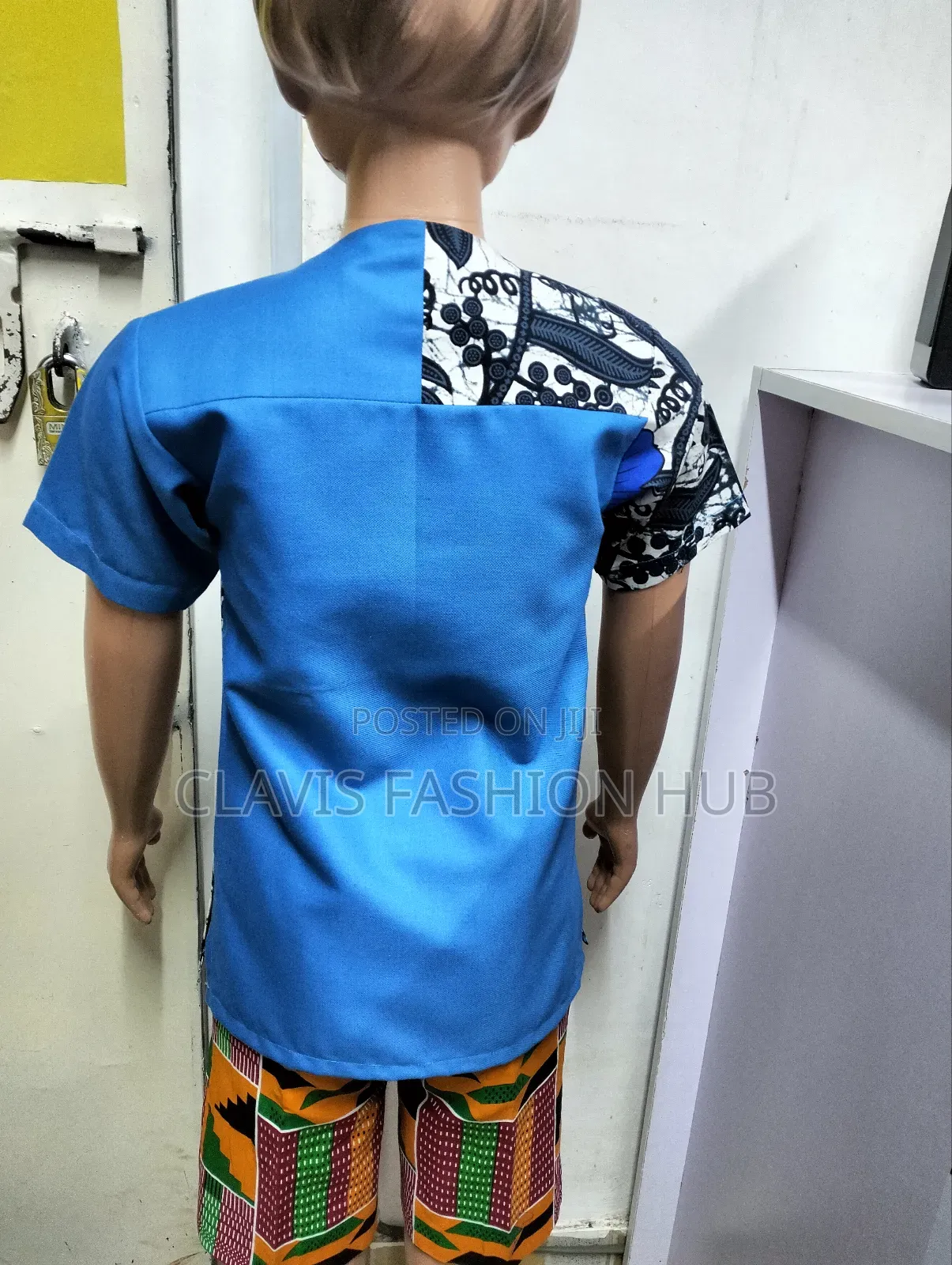 Flowered Boys Shirt 5/6 Years