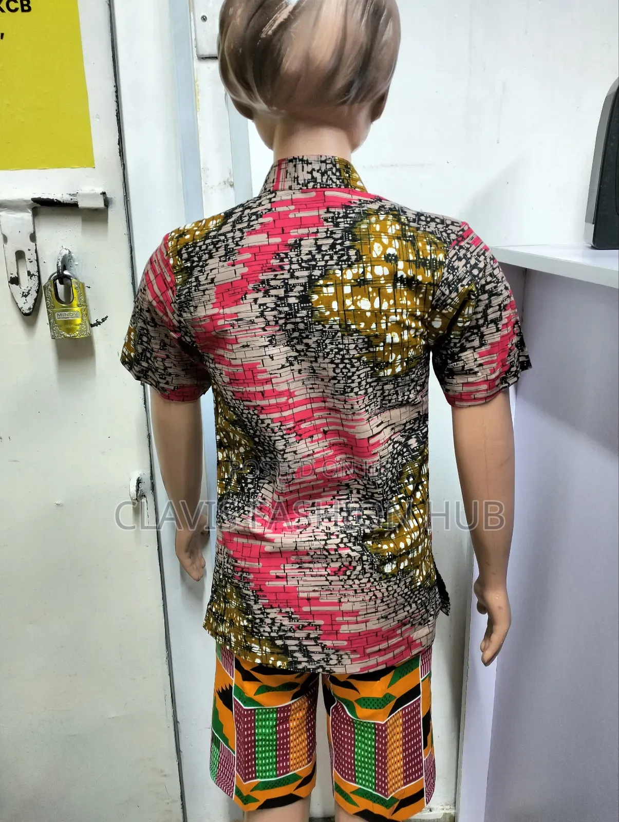 Boys Kitenge Shirt CBC Approved