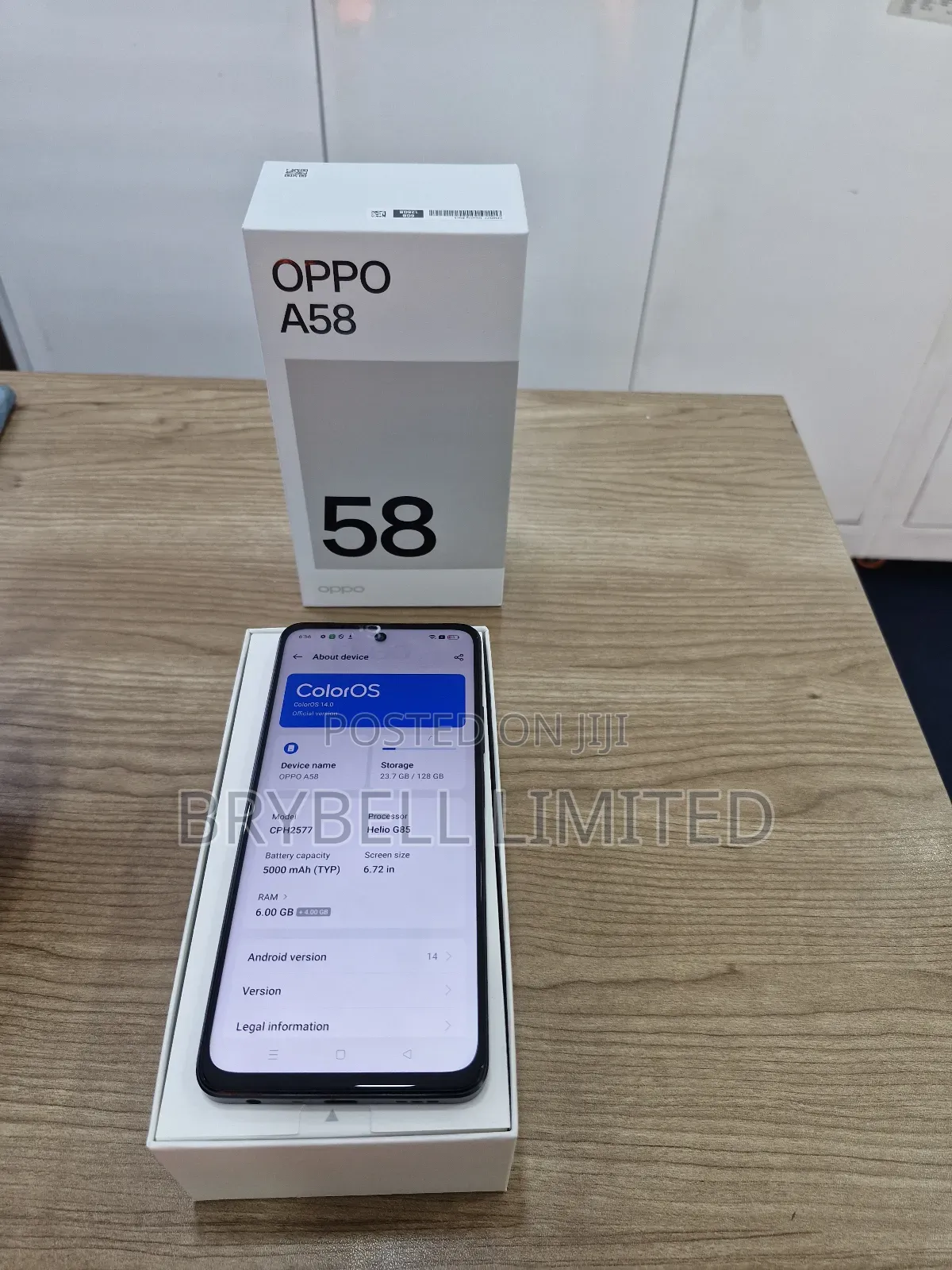 Oppo A58 128 GB Black