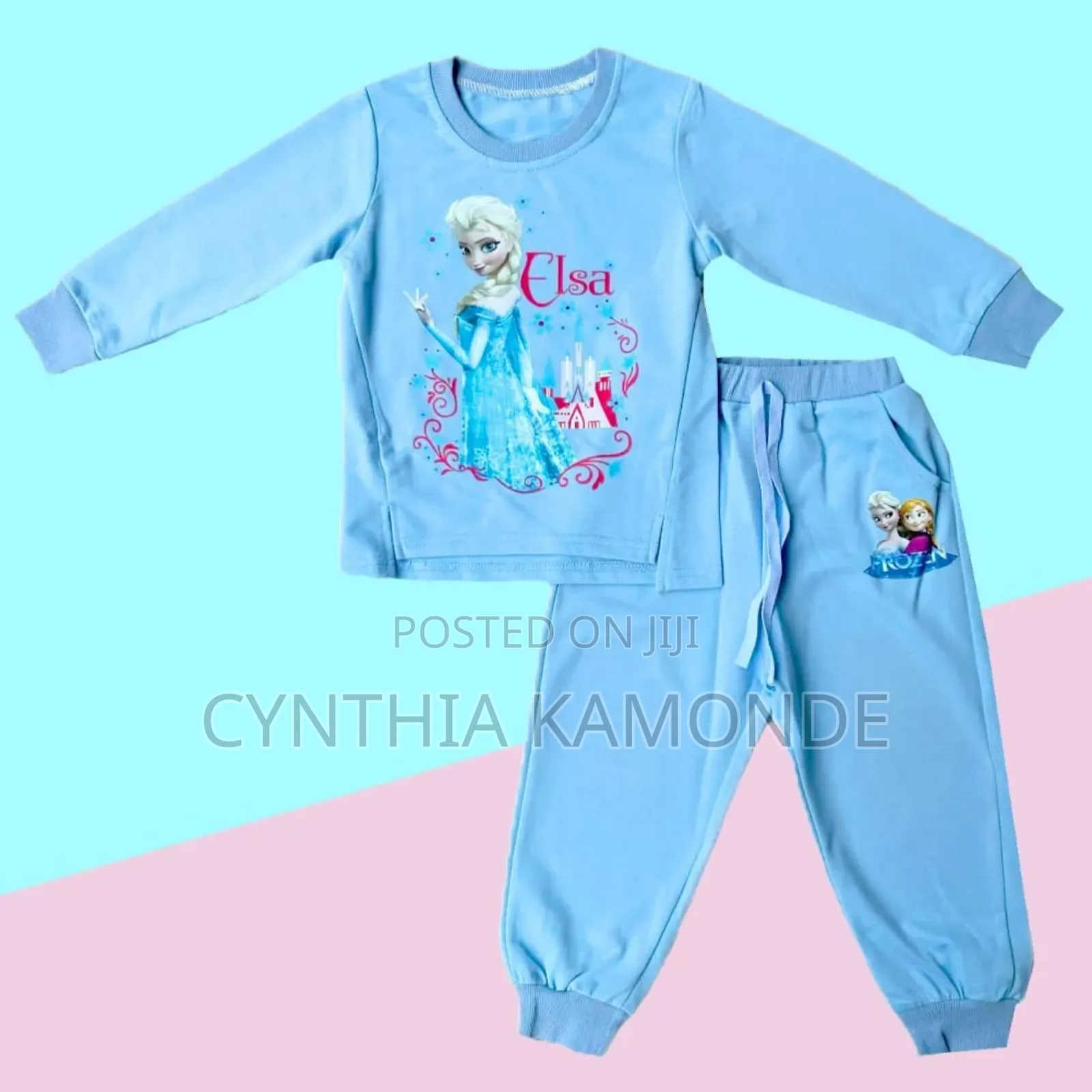 Girls Elsa Tracksuits