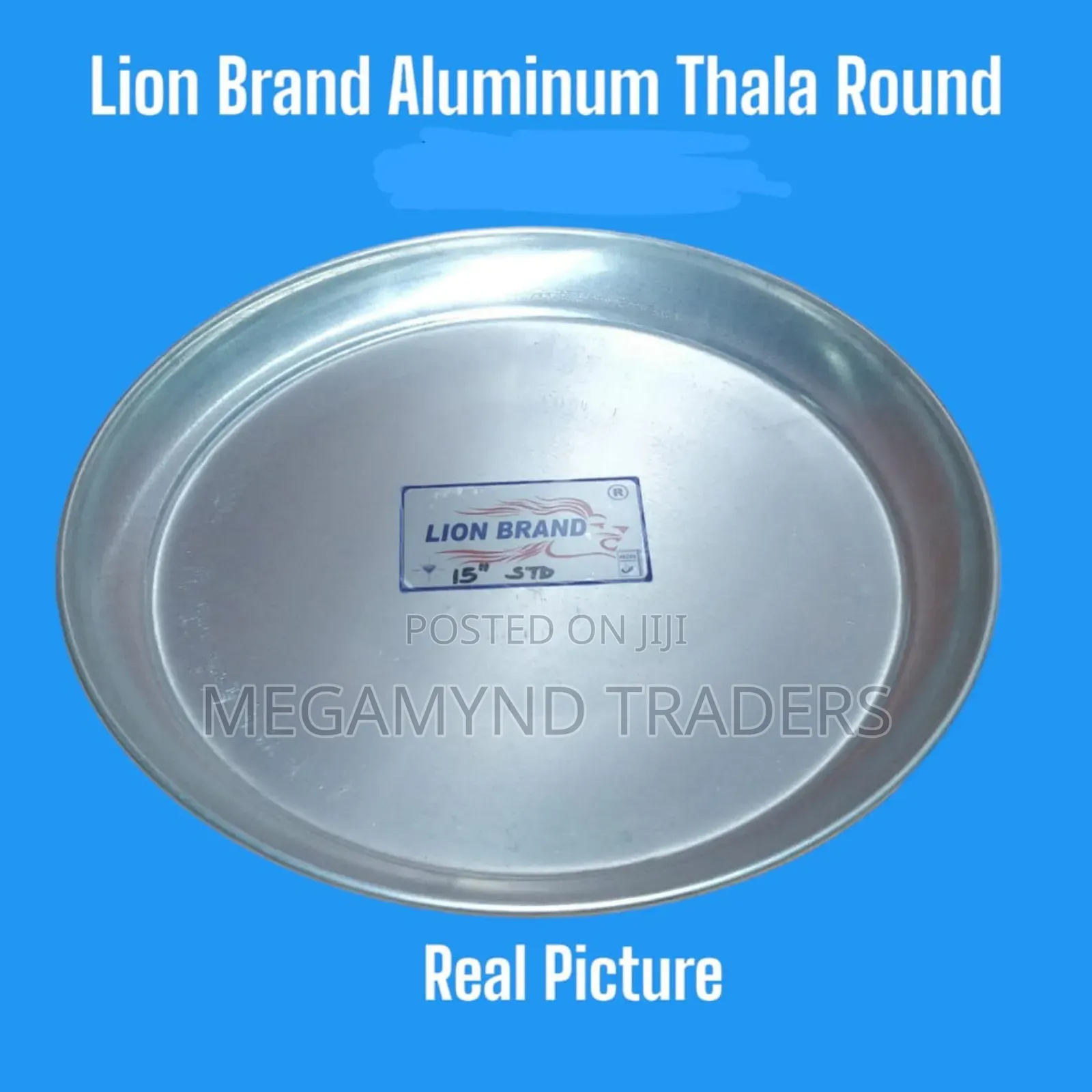 Aluminium Tray Round 40cm / Serving Tray