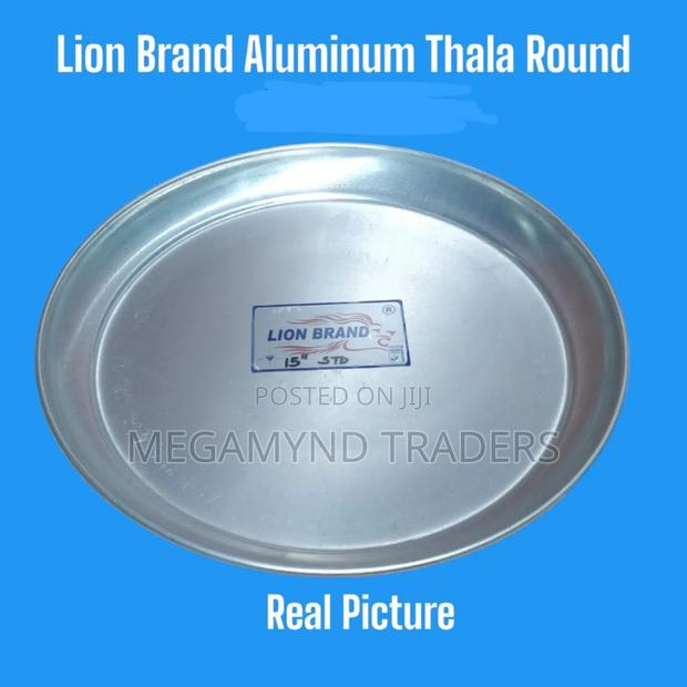 Aluminium Tray Round 40cm / Serving Tray - thumbnail 2