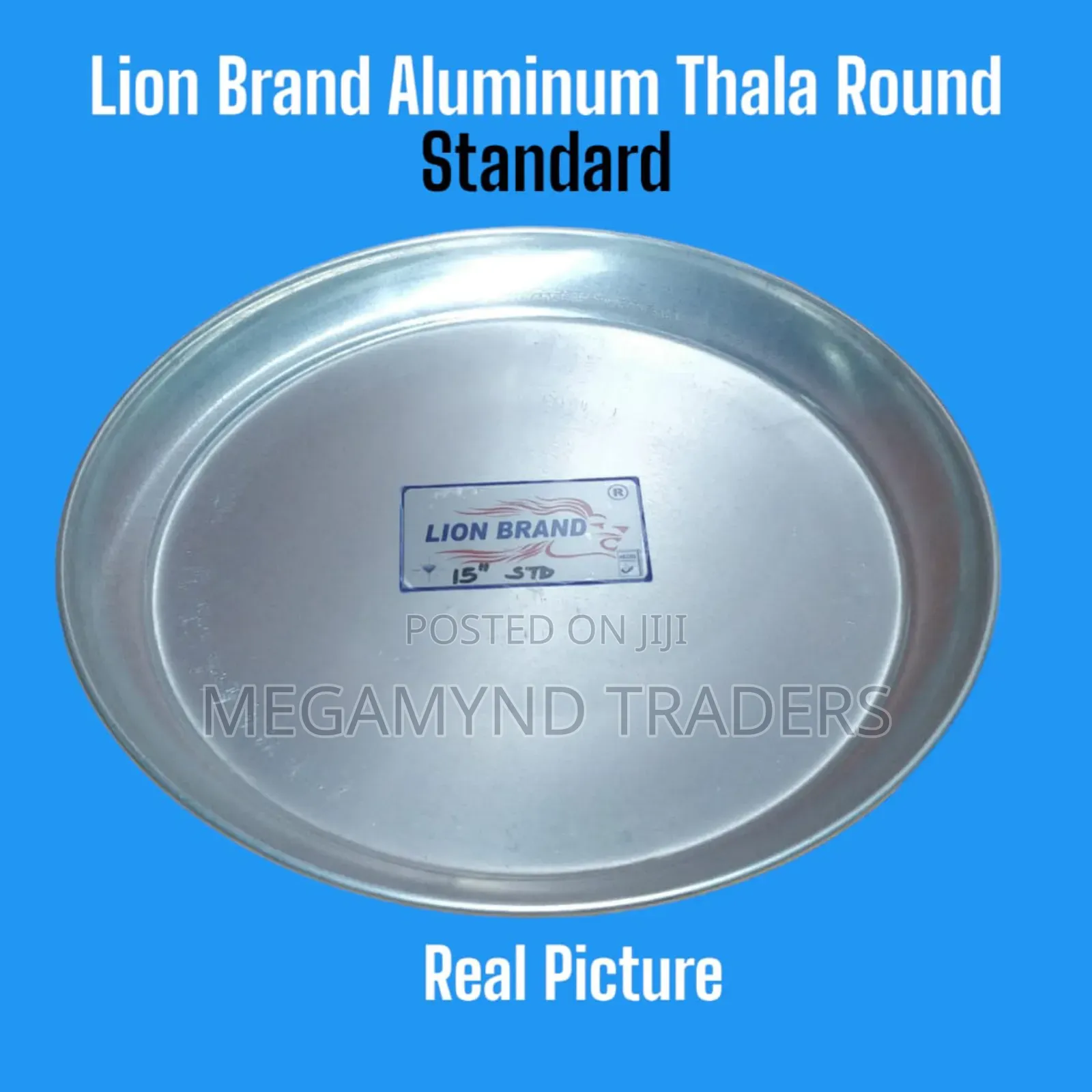 Aluminium Tray Round 40cm / Serving Tray