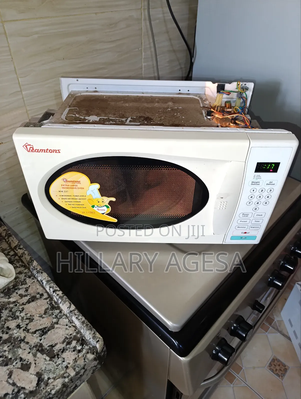 Microwave Control Panel Repairs