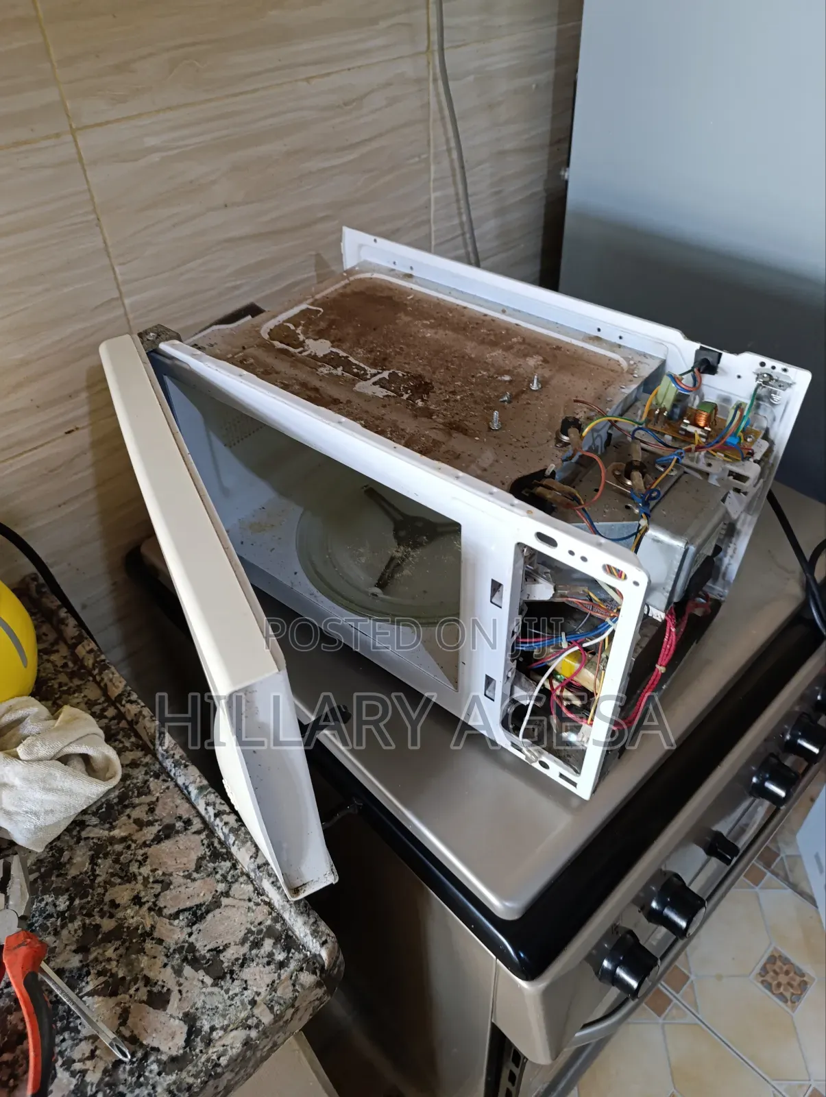 Microwave Control Panel Repairs