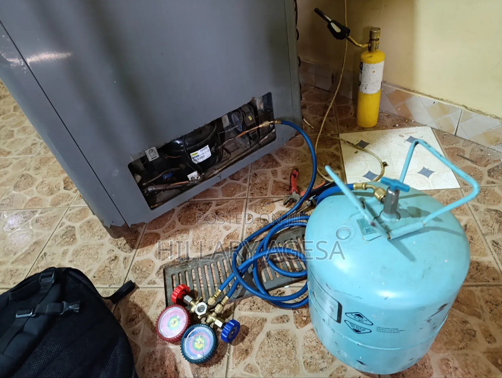 Freezer Gas Refill Service