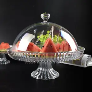 30cm Acrylic Food Cover and Stand*
