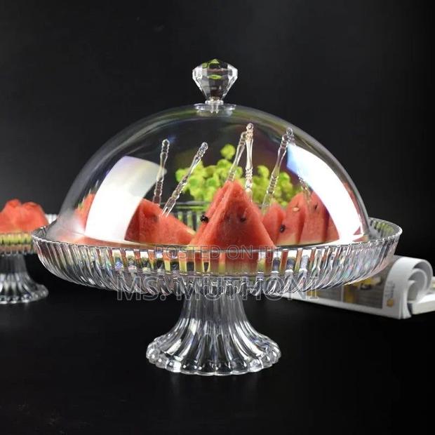 30cm Acrylic Food Cover and Stand*