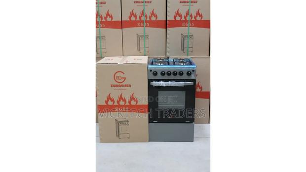 Eurochef Full Gas With Electric Oven +Timer Standing Cooker