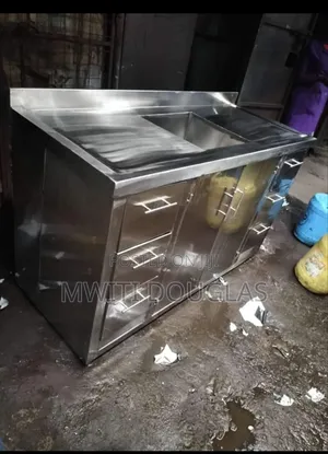 Classic Modern Cabinet With a Sink