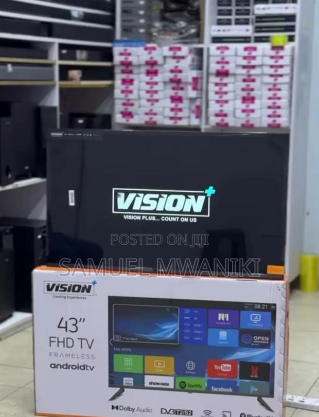 Vision Plus 43′′ Frameless Smart Android Full Hd Led Tv 2024