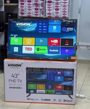 Vision Plus 43′′ Frameless Smart Android Full Hd Led Tv 2024